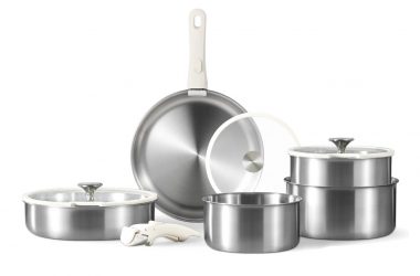 CAROTE Stainless Steel Pots and Pans Set Only $59.99 (Reg. $200)!
